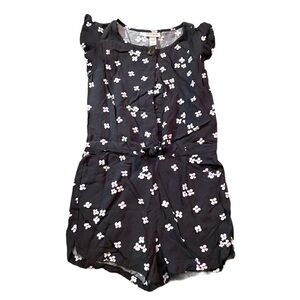 Girls 2-Pc Set – Cat & Jack Size 6–7, Black & White Textured Chic